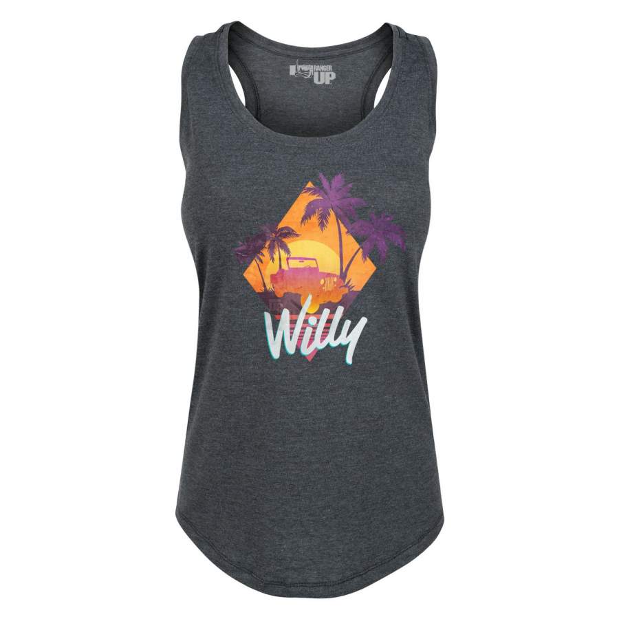 Women’S Retro Jeep Tank Lt11