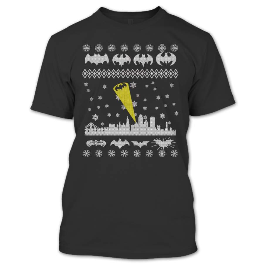 Batman: The Dark Knight Returns T Shirt, Ugly Christmas Sweater T-Shirt