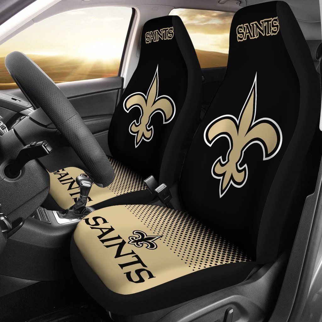 New Orleans Saints Car Seat Covers (Set Of 2)