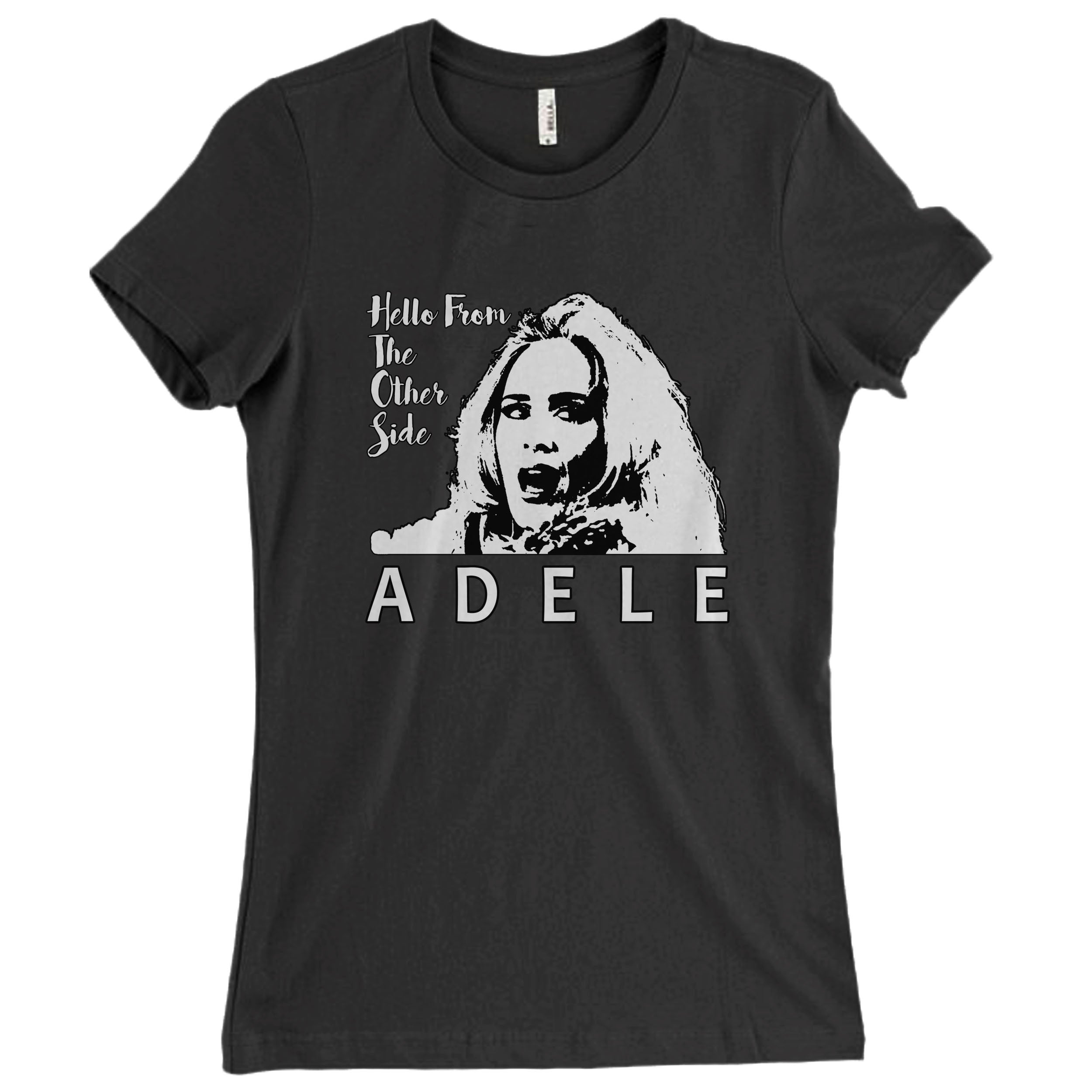 Adele Hello From The Other Side Illustrations Women T-Shirt