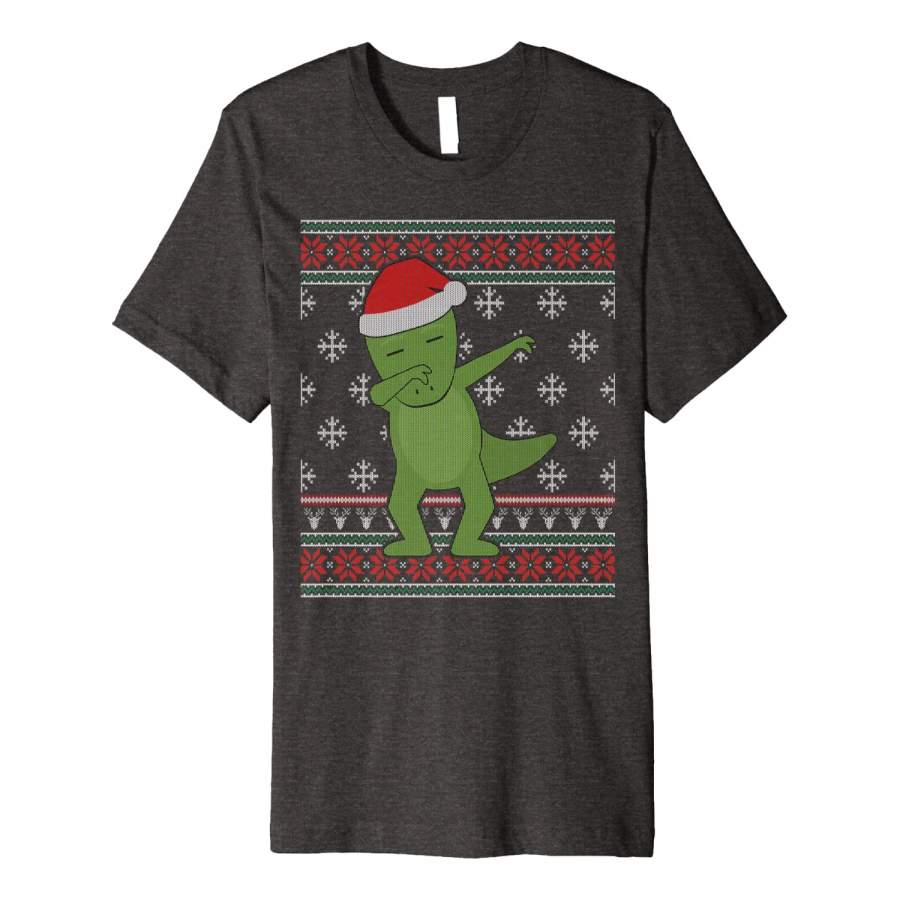 Dabbing Santa Crocodile Alligator Ugly Christmas Style Shirt Christmas Gift Ideas