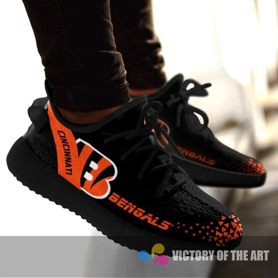 Line Logo Cincinnati Bengals Sneakers As Special Shoes