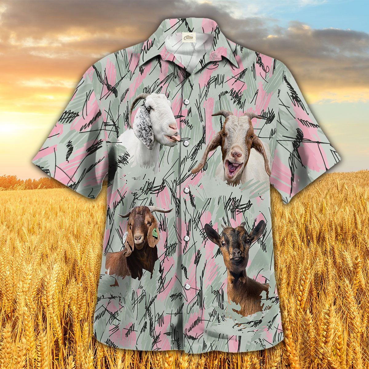 Goat In Hopper’S Hawaiian Shirt