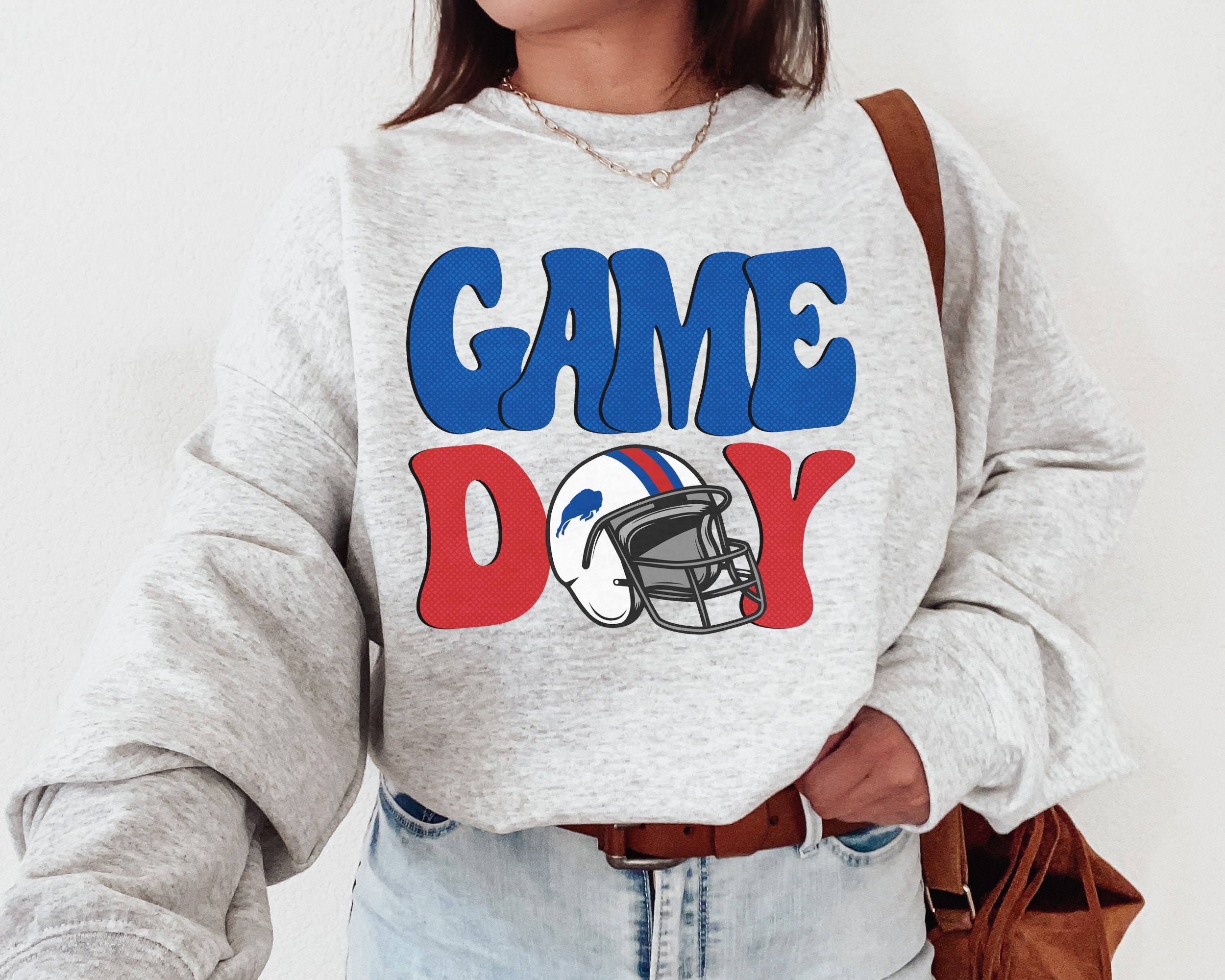 Buffalo Game Day Sweatshirt / T-Shirt, Bill Sweatshirt, Vintage Buffalo Football Crewneck