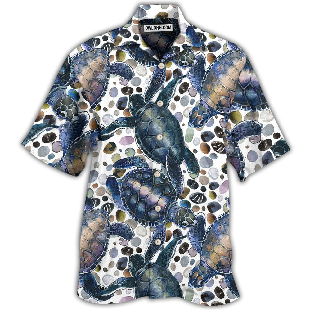 Turtle Art Fantastic Style – Hawaiian Shirt  – Owl Ohh