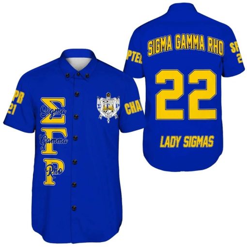 Sigma Gamma Rho (Blue) Short Sleeve Shirt