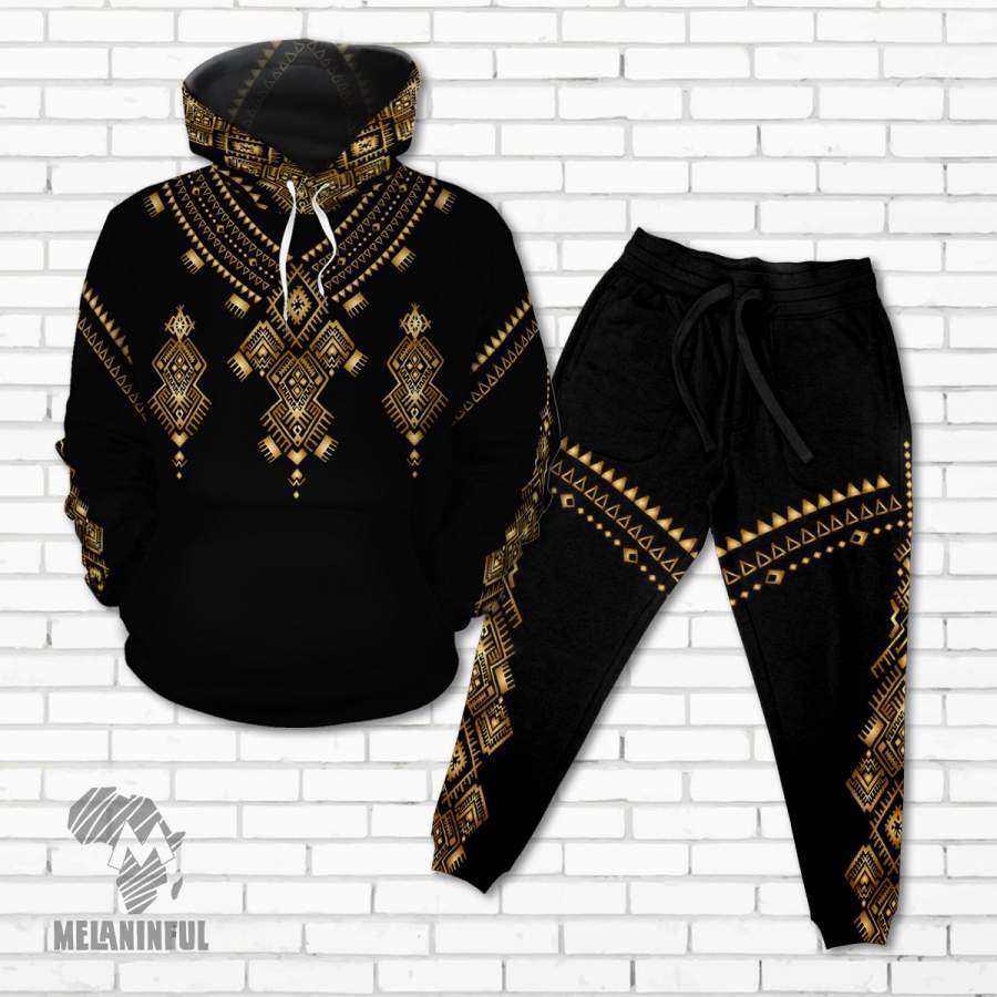 Dashiki 25 All-over Hoodie And Joggers Set