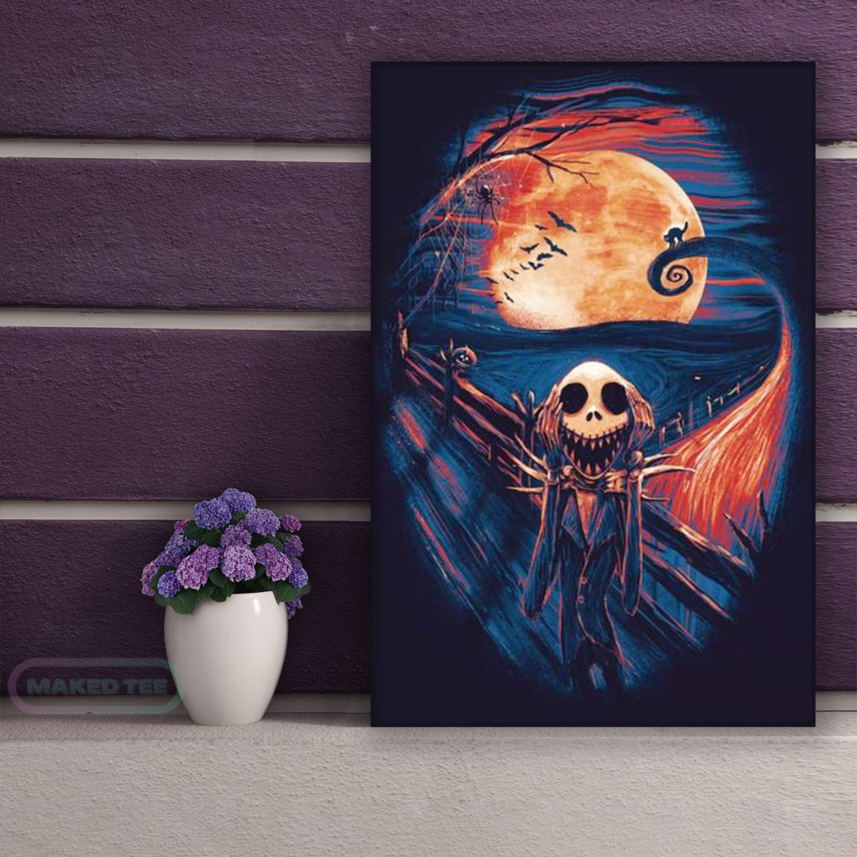 The Scream Before Halloween  – Posters Canvas Prints Wall Art