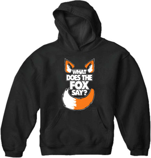 What Does The Fox Say? Ylvis Youtube Video Adult Hoodie