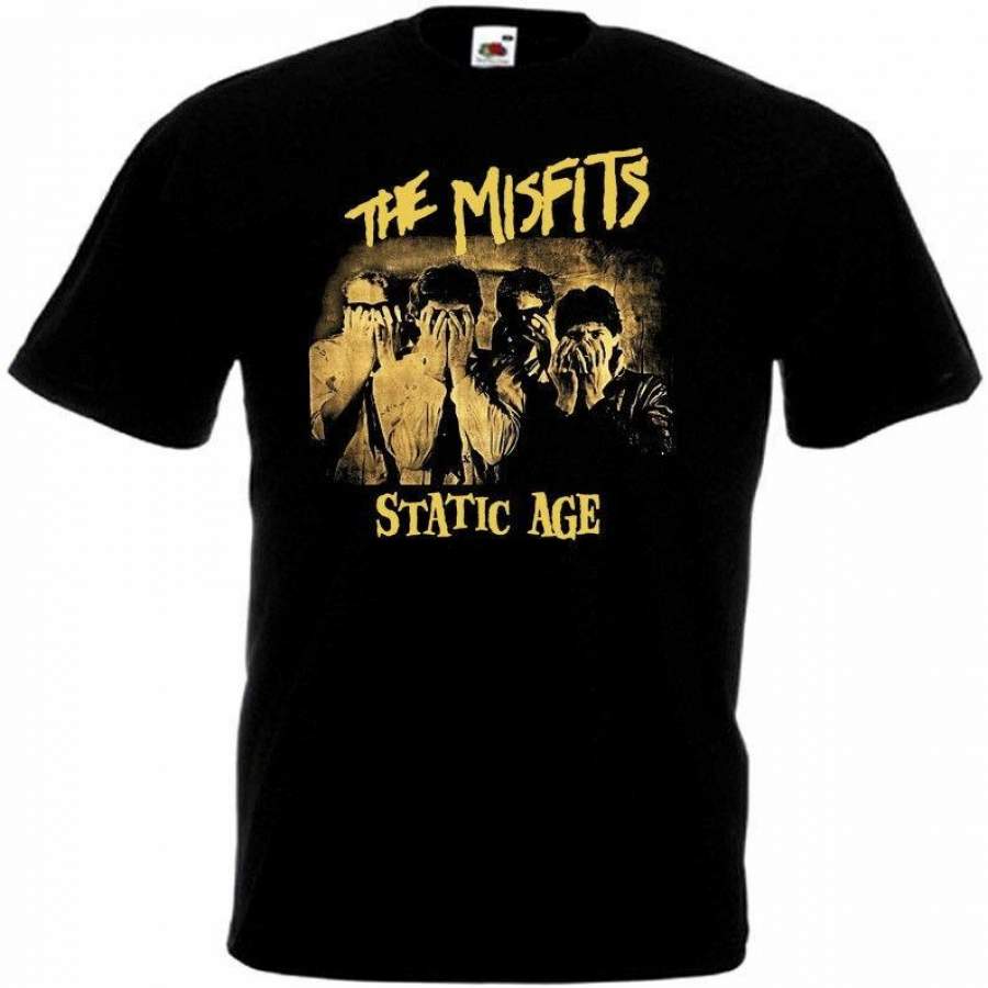 Misfits V21 Poster T Shirt Black All Sizes S-5Xl