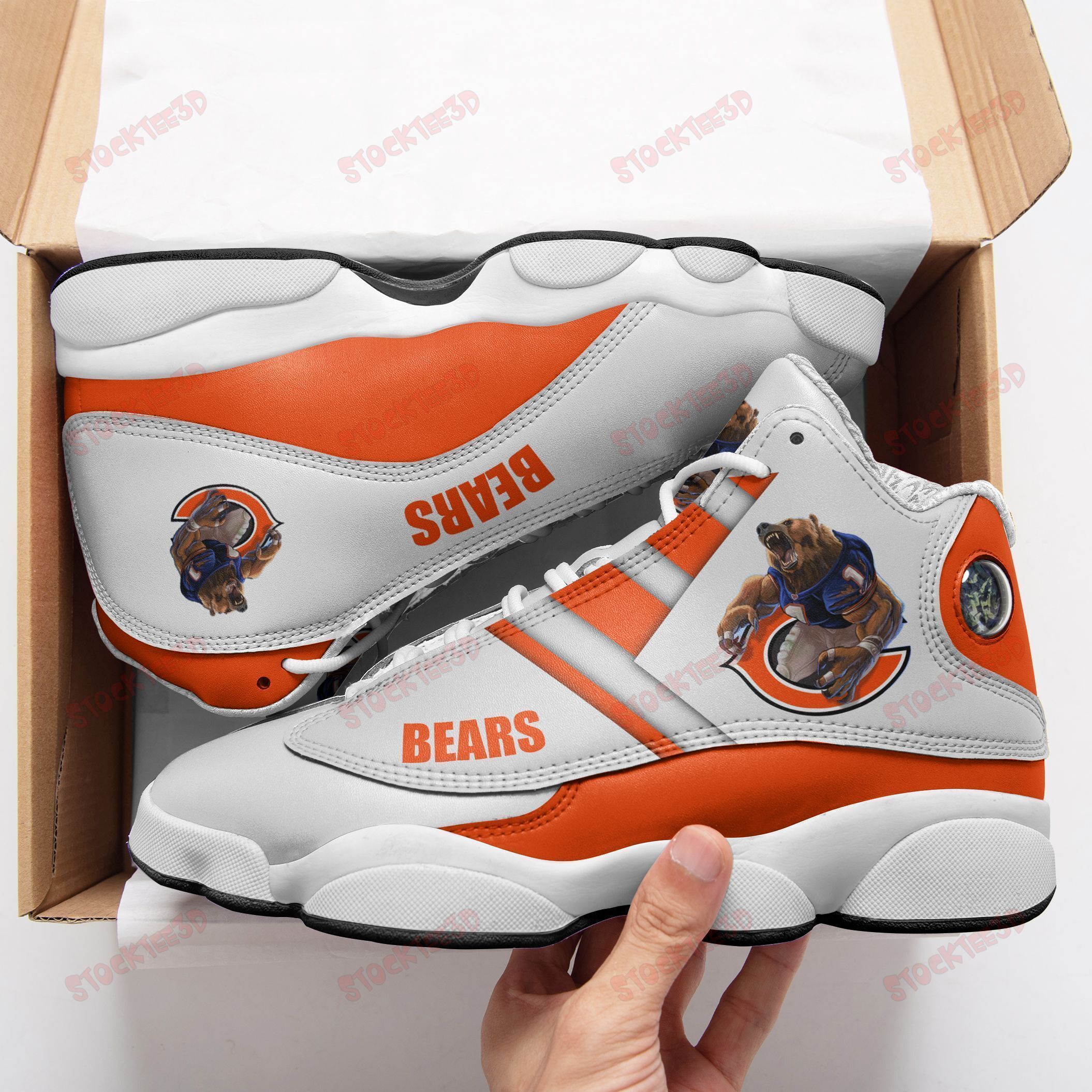 Chicago Bears Air Jd13 Sneakers 407