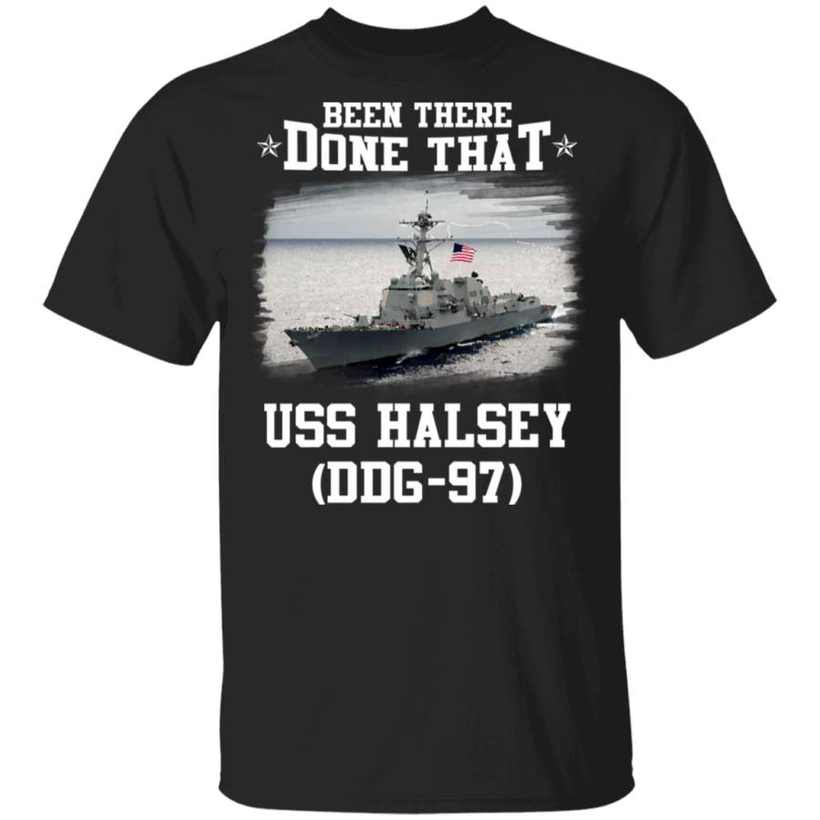 USS Halsey DDG -97  Veterans Day Christmas Gift T-Shirt