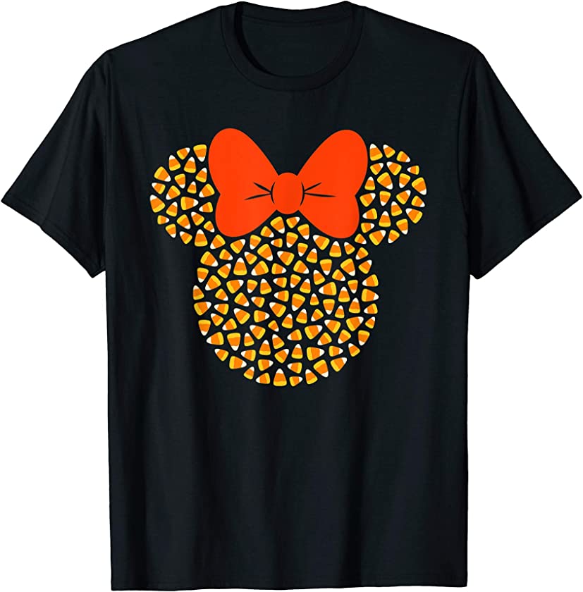 Minnie Mouse Candy Corn Halloween T-Shirt