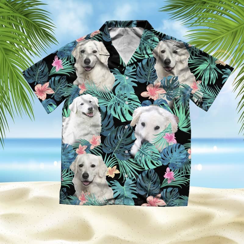 Felacia Kuvasz Summer Leaves Hawaii Shirt Ha63683