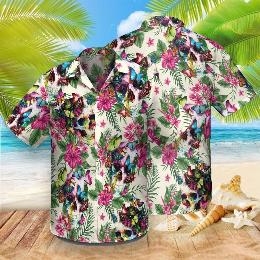 Skull Hawaiian Shirt Ha62518