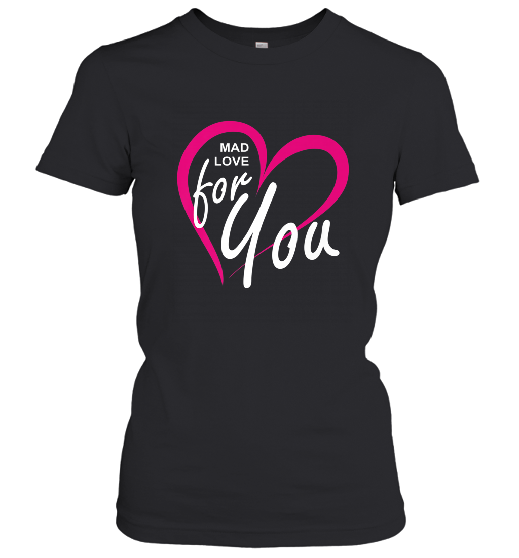 Pink Heart Valentine’s Day Gifts Boyfriend Girlfriend Love Women’s T-Shirt