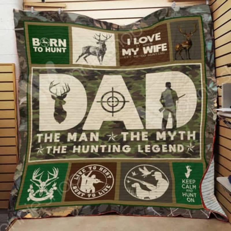 Hunting Dad Blanket MY2001 85O44