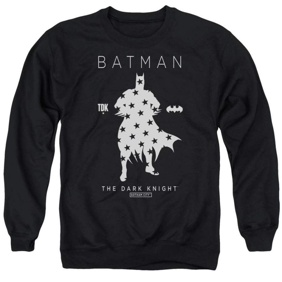 Batman – Star Silhouette Adult Crewneck Sweatshirt