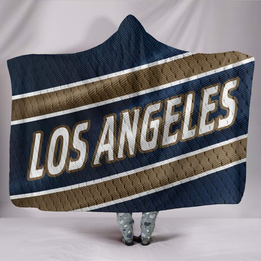 Los Angeles Rams Unofficial Football Jersey Hoodie Blanket