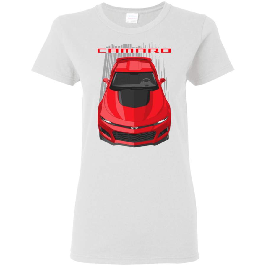 AGR Camaro 6th gen ZL1- Red Womens T-Shirt