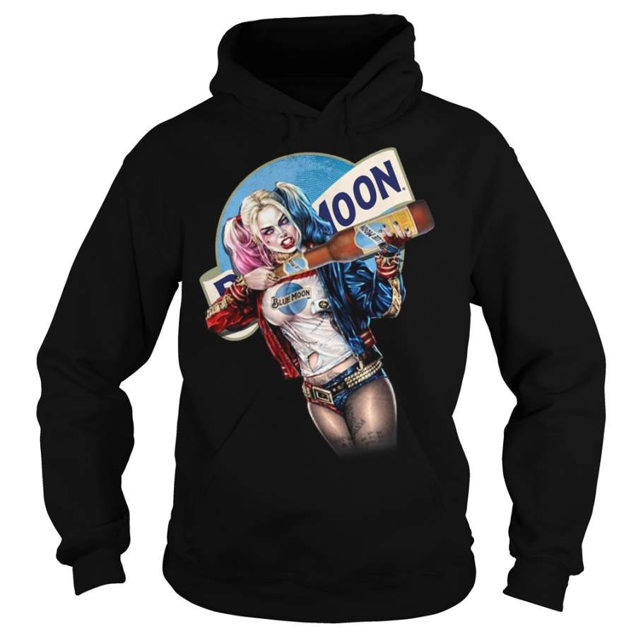 Harley Quinn Blue Moon Hoodie