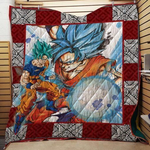 Goku V2 3D Quilt Blanket HGM42