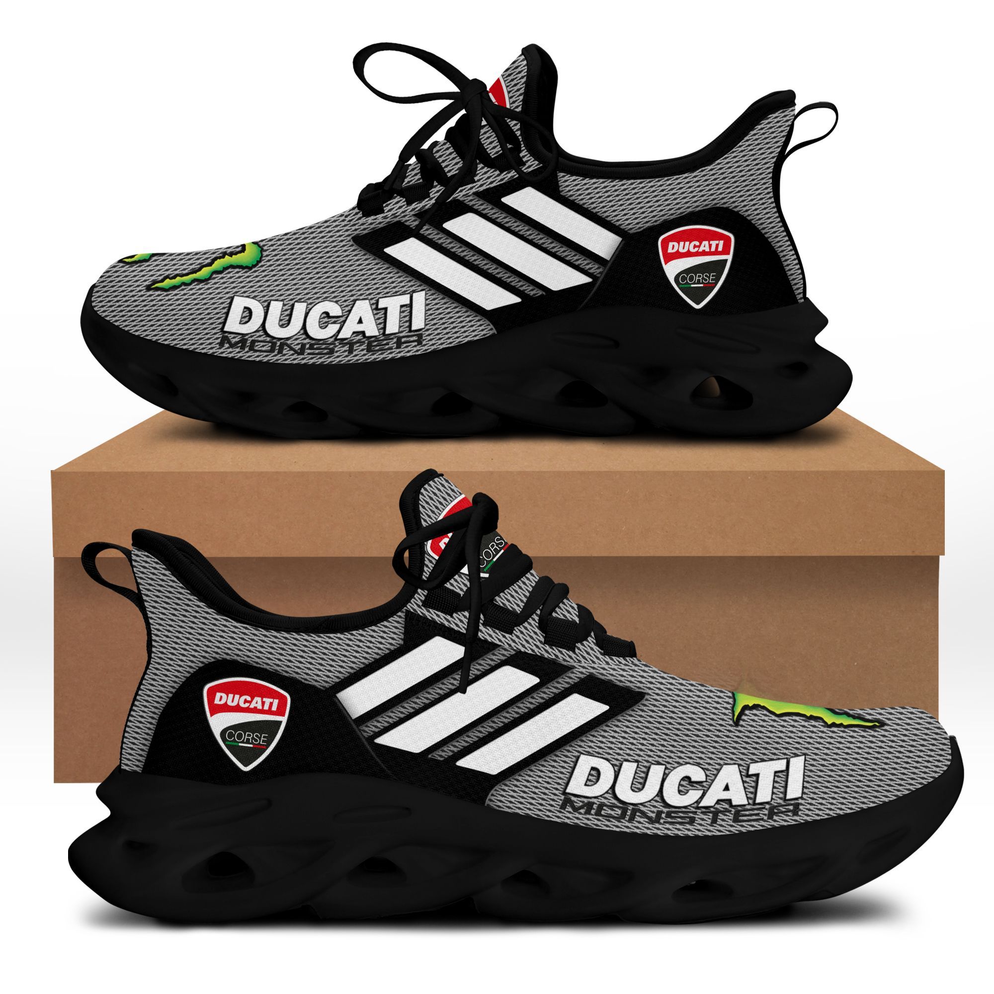 Ducati monster DVT-VA BS Running Shoes Ver 1 (Grey)