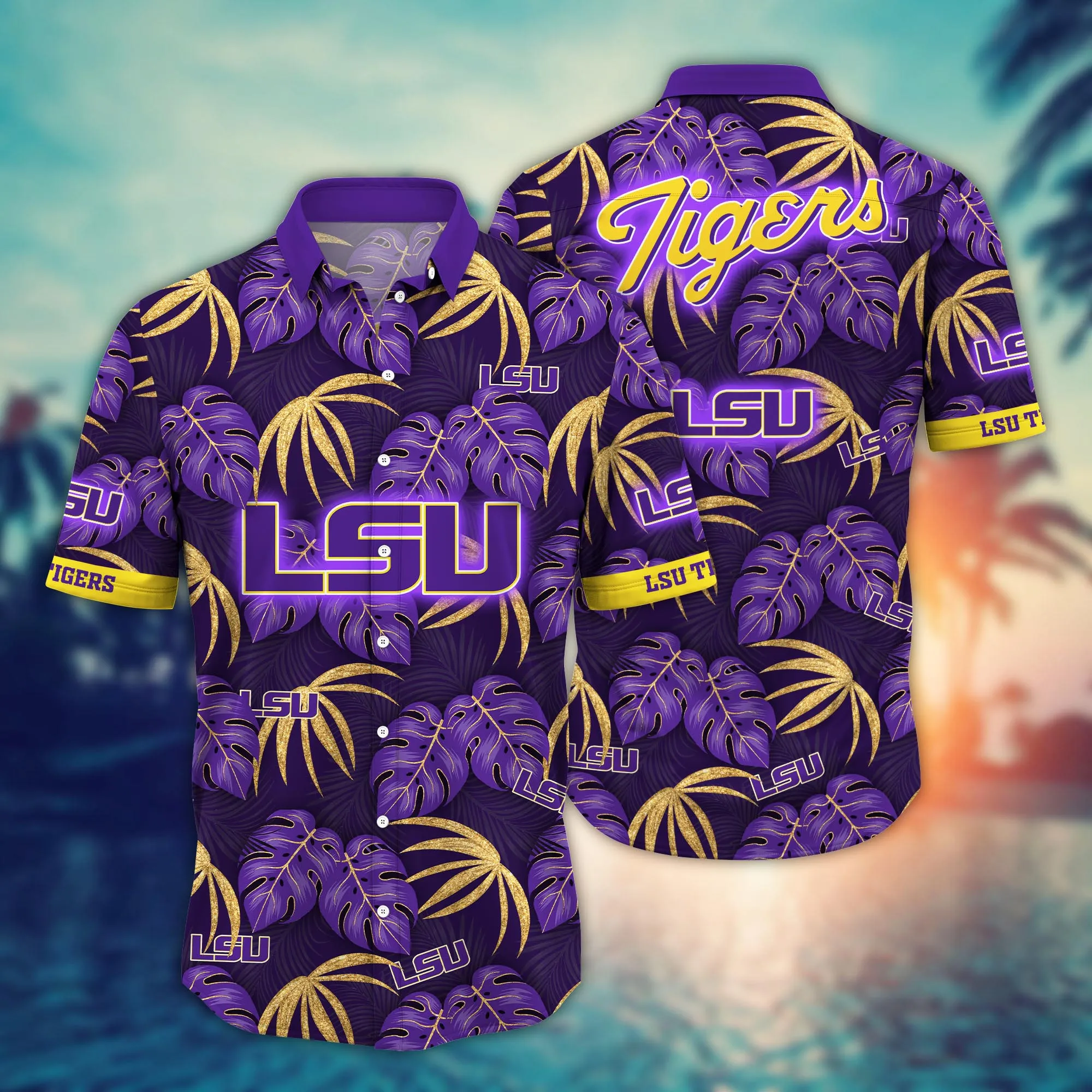 Lsu Tigers NCAA Hawaiian Shirt Warmth Aloha Shirt