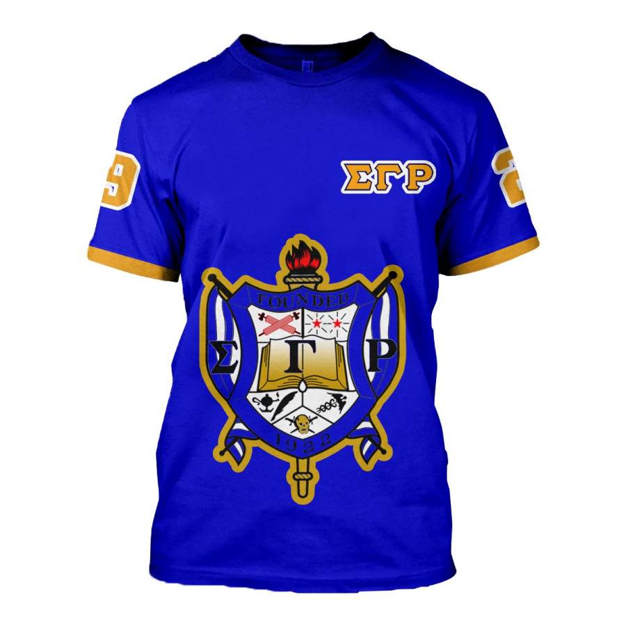 3D ALL OVER SIGMA GAMMA RHO HOODIE 3172019