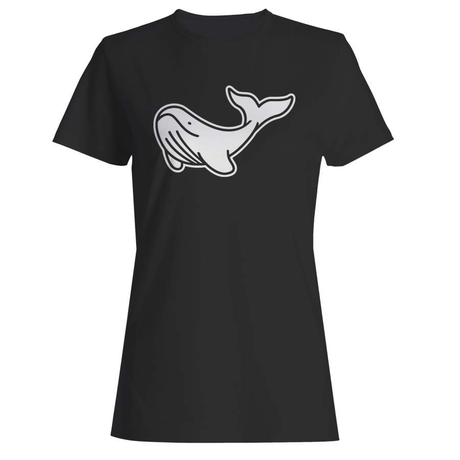 Whale Cute Fish Animal Woman’s T-Shirt