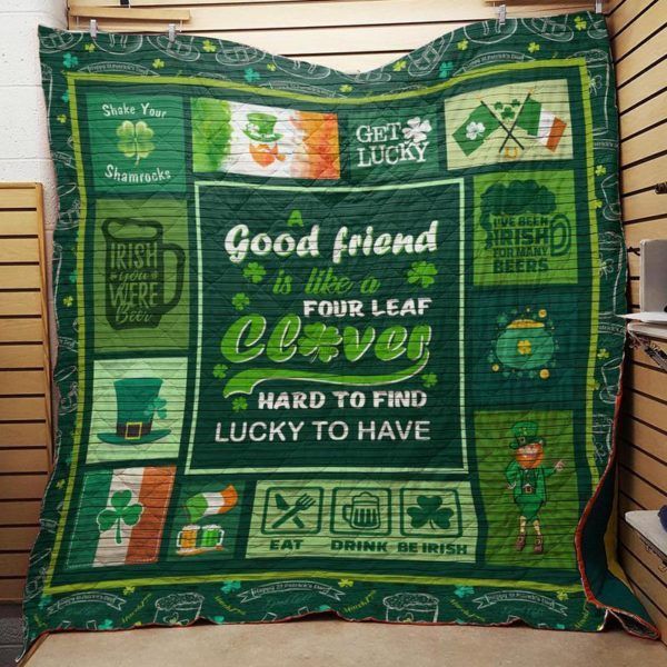 Irish St Patrick Day J1701 83o33 3D Quilt Blanket HGM16