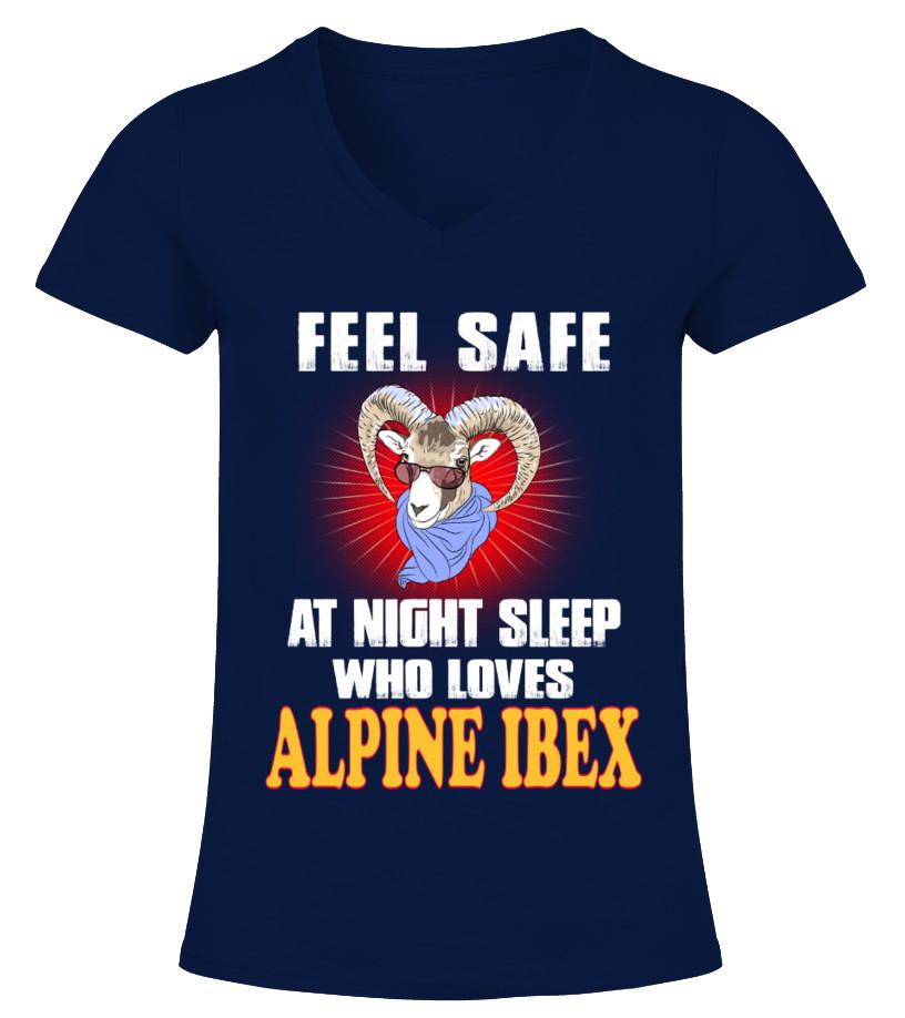 Alpine Ibex Animals Lover T Shirts C-Qhbfc