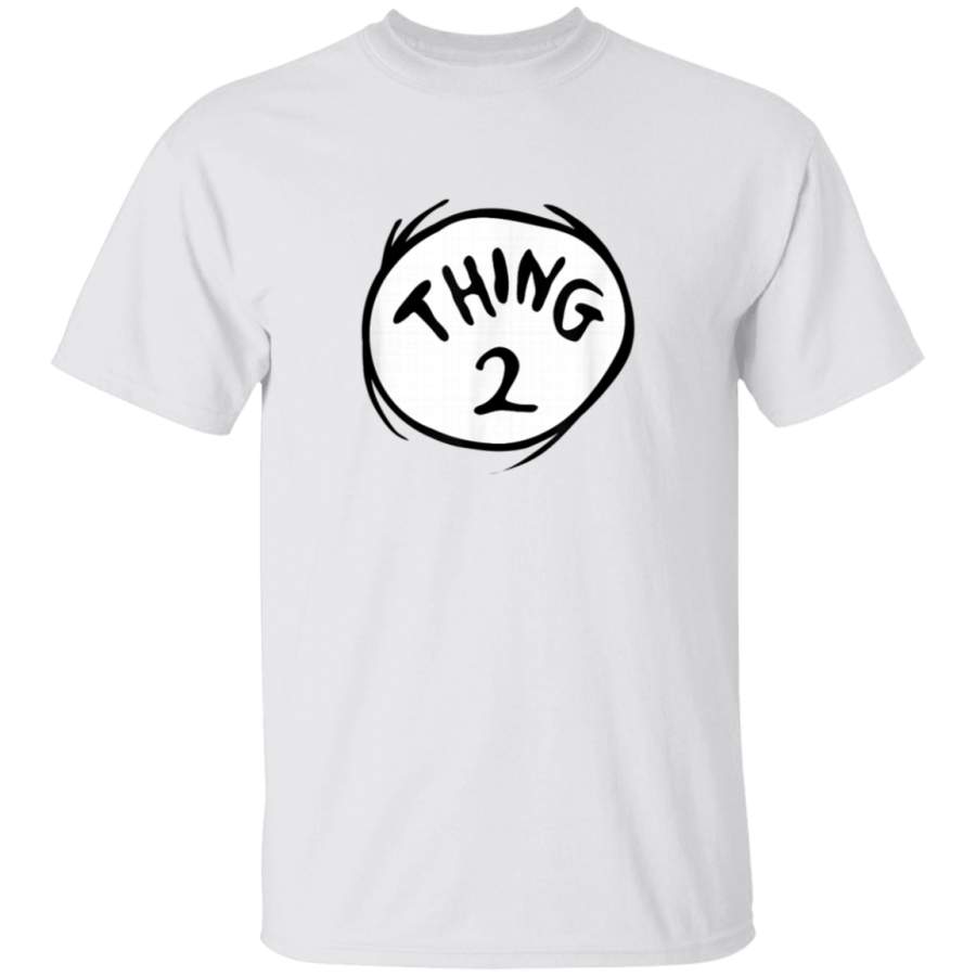 Dr Seuss Thing 2 Emblem Color Option TShirt