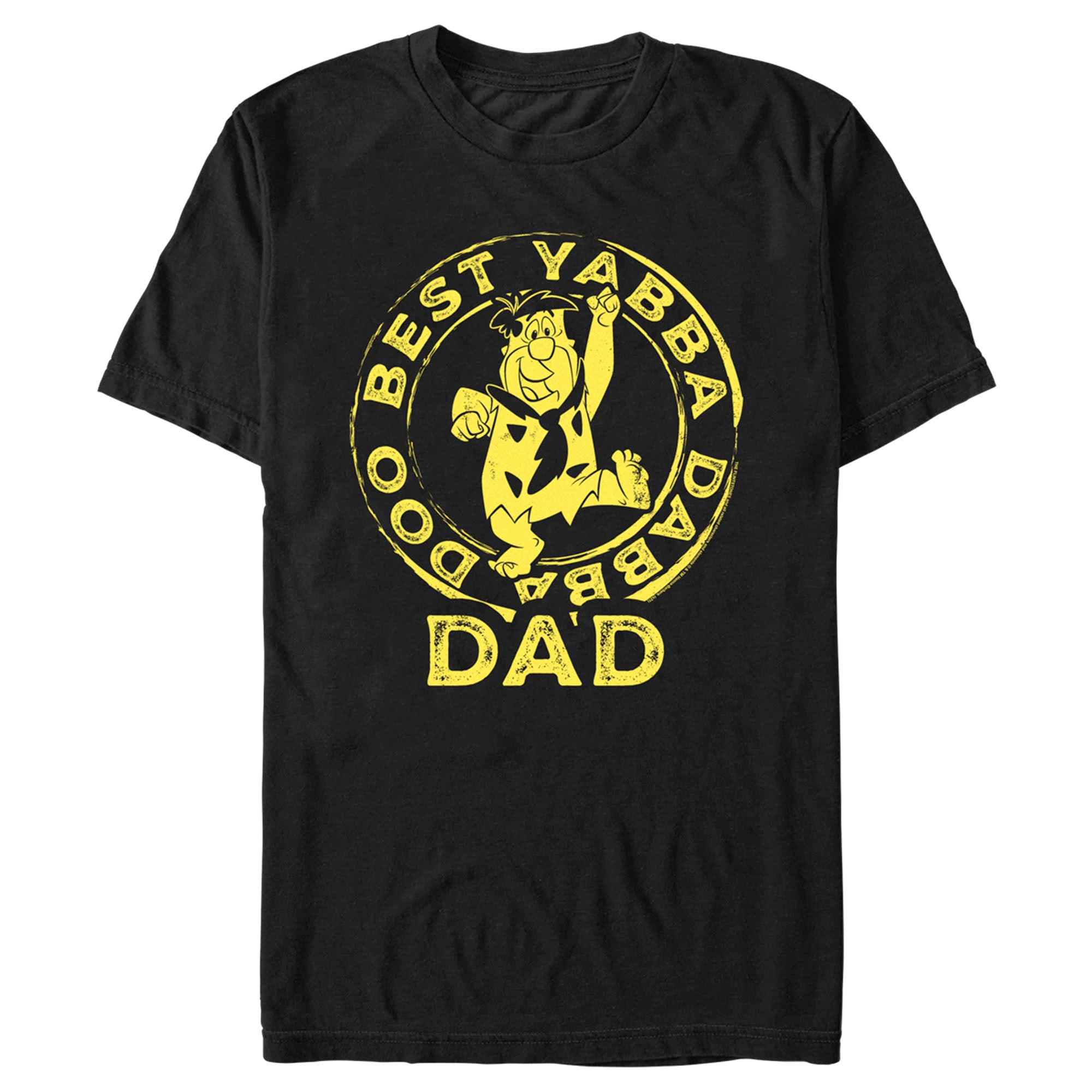 The Flintstones Men’S Father’S Day Fred Flintstone Yabba Dabba Doo  T-Shirt