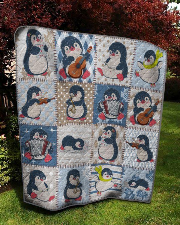 St Penguin 080409 Quilt Blanket – Quilt