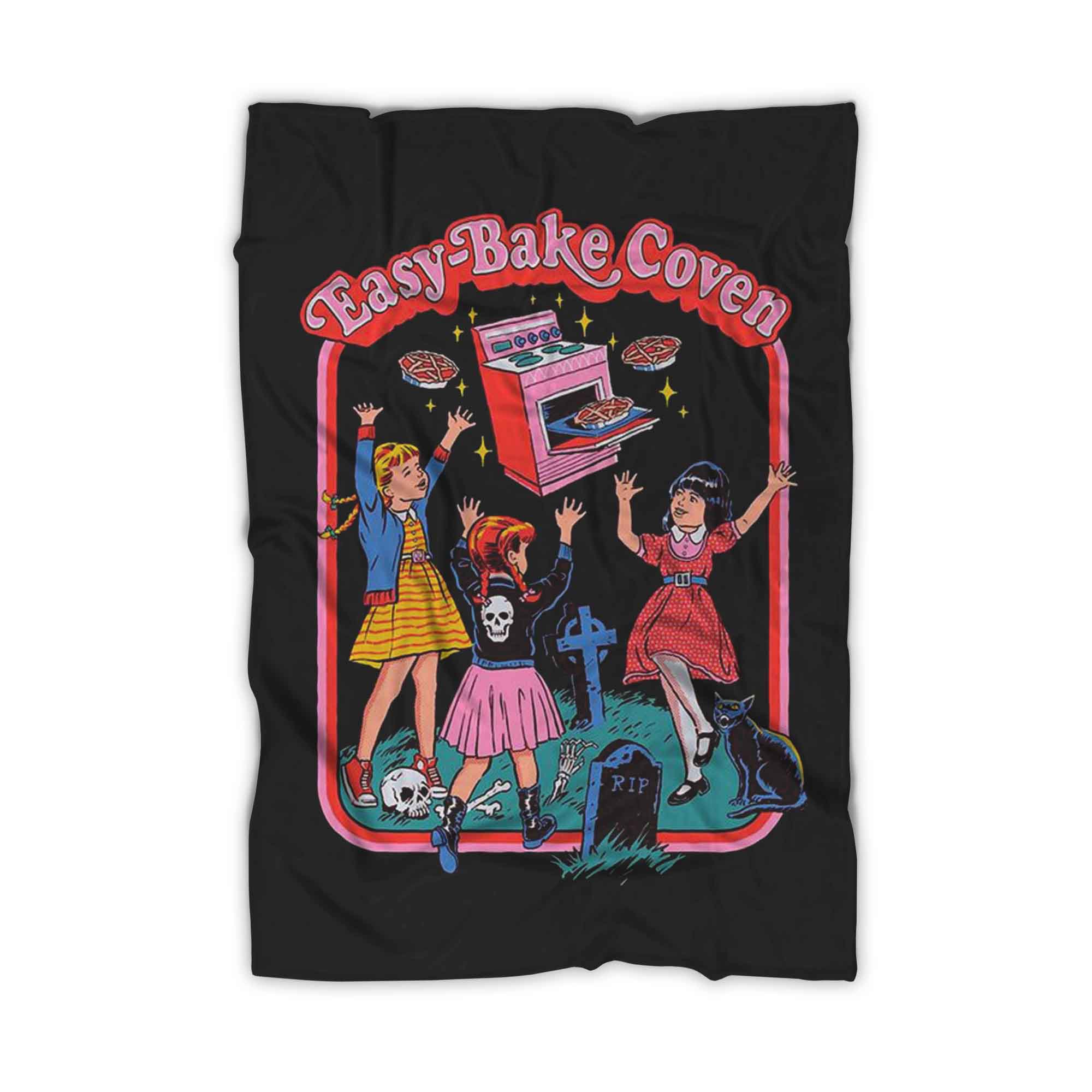 Easy Bake Coven Horror Halloween Blanket