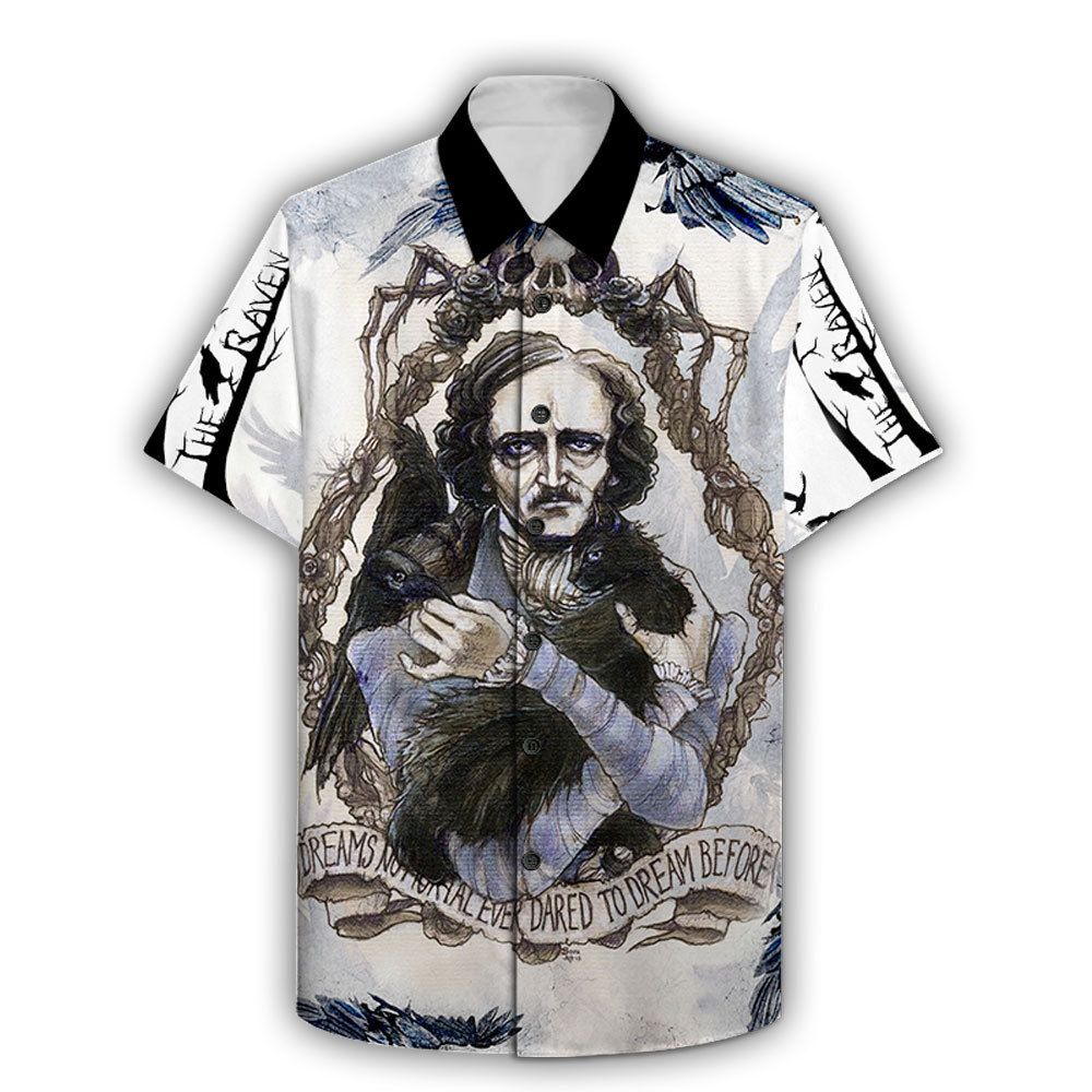 The Raven Hawaiian Shirt Eapg018G