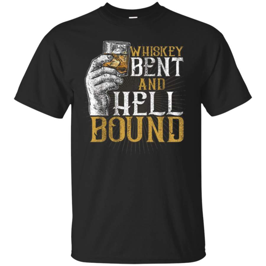 Whiskey Spirit Animal T-Shirt: Whiskey Bent and Hellbound