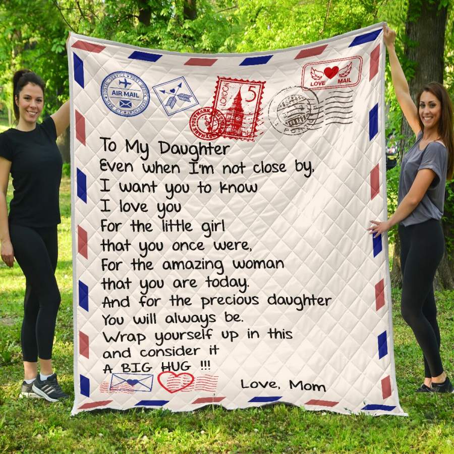 QDM001 – PREMIUM QUILT – PERFECT GIFT FOR YOUR DAUGHTER