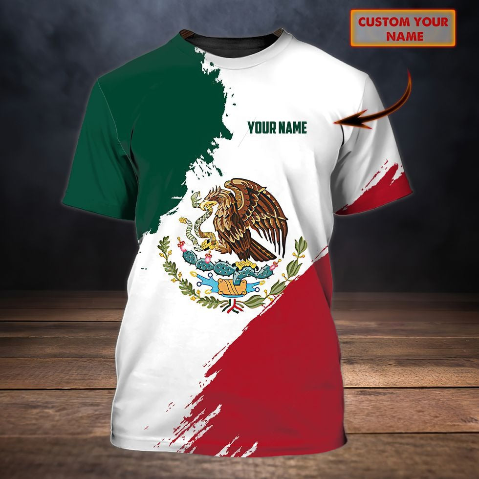 Custom 3D Mexican Shirt For Adults, Mexico Shirt Short Sleeve, Summer Mexican Shirts For Travel, Women’S Mexican Shirt