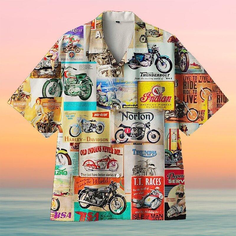 Vintage Retro Hawaii Shirt For Men Women Adult Ha99693