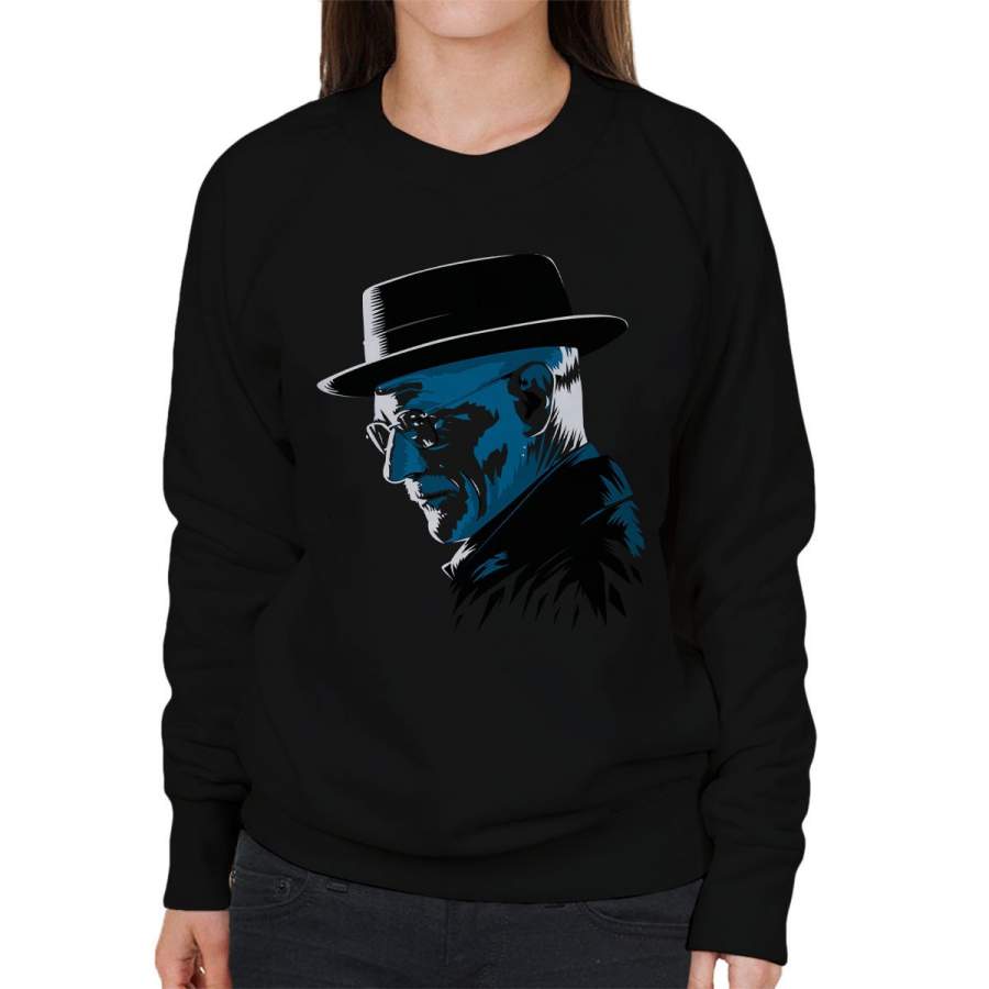 Breaking Bad Heisenberg Blue Crystal Women’s Sweatshirt