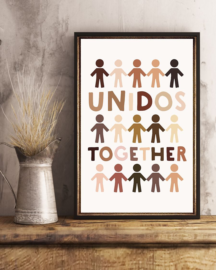 Unidos Together Equality Civil Rights Poster Room Home Decor Wall Art Gifts Idea – Mostsuit Support Black Lives Matter