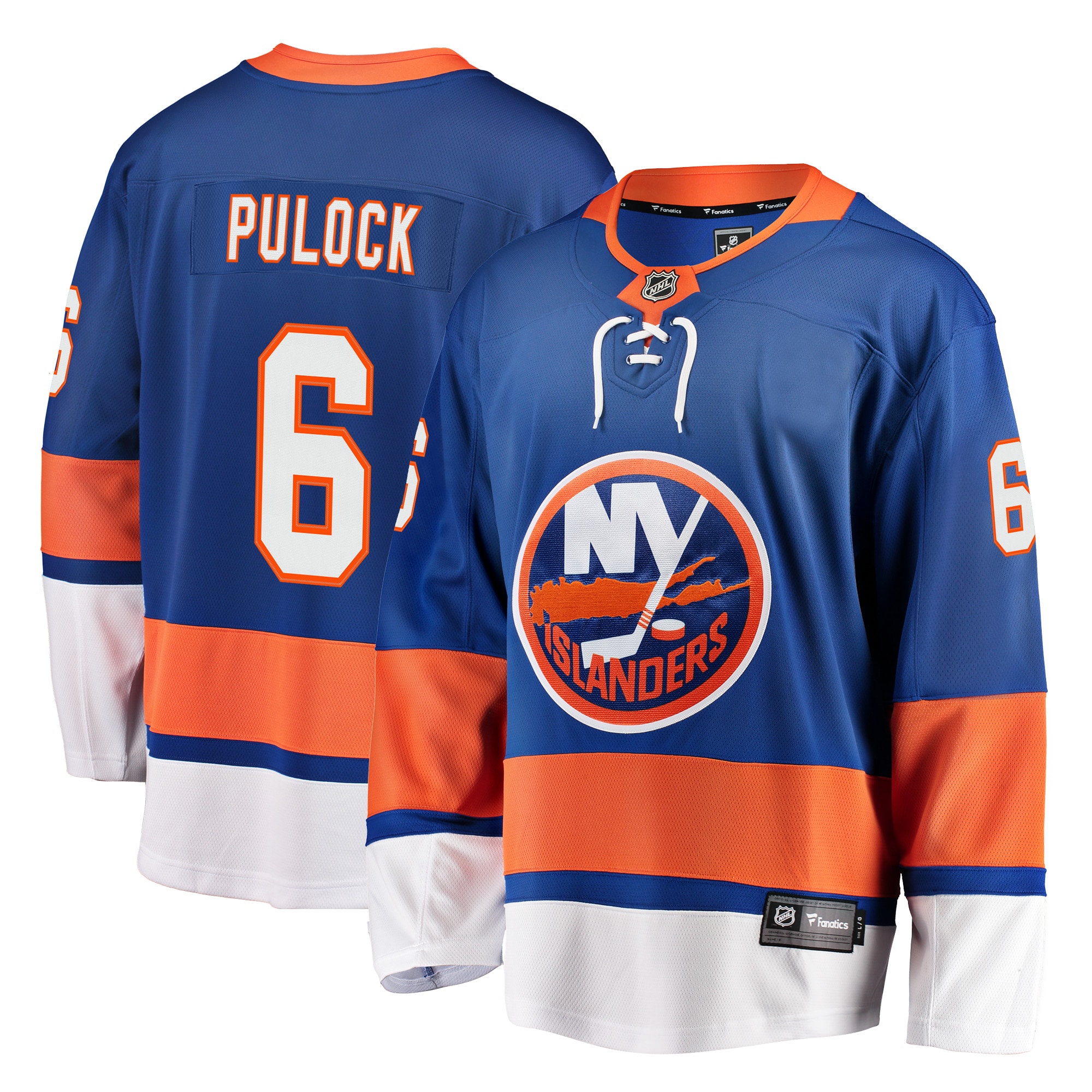 Ryan Pulock New York Islanders Branded Breakaway Player Jersey – Royal