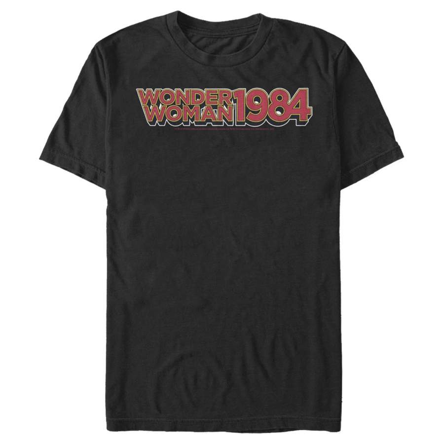 Wonder Woman 1984 Men’s Retro WW Logo  T-Shirt