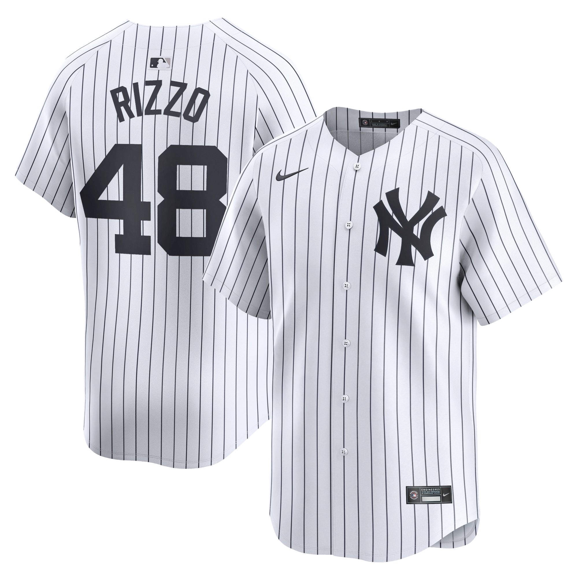 Anthony Rizzo New York Yankees Home Limited Player Jersey – White