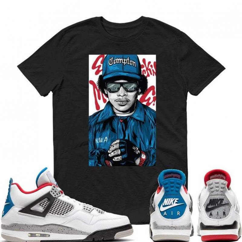 Eazy E Air Sneakers Jordan 4 What The T Shirt Adult Youth - Micalshop