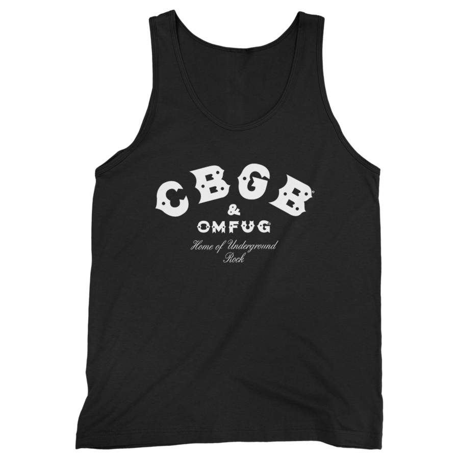 Cbgb Distressed Logo Man’s Tank Top