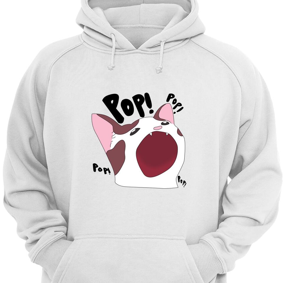 Funny Cat Pop Hoodie, Gift For Cat Lover – Trending Personalized