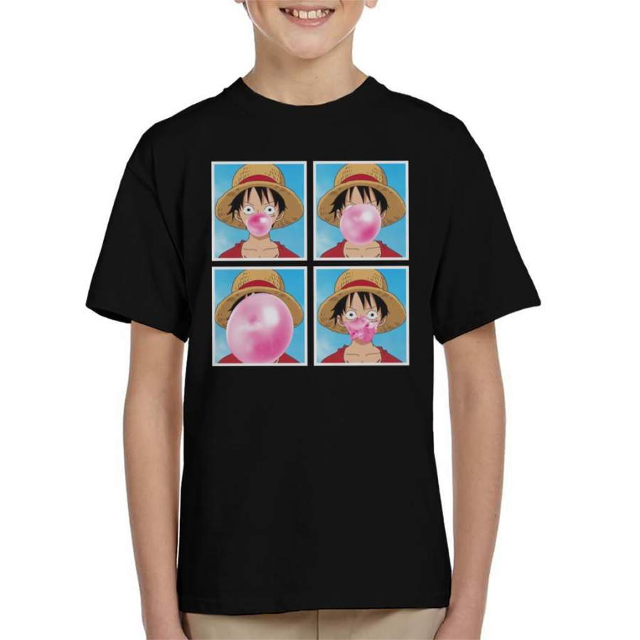 Monkey D Luffy Bubblegum One Piece Kid’s T-shirt